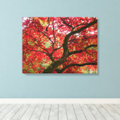 Japanse Esdoorn Canvasprint Canvas Afdruk (Insitu (Houten vloer))