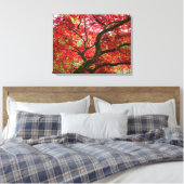Japanse Esdoorn Canvasprint Canvas Afdruk (Insitu (Slaapkamer))