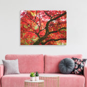 Japanse Esdoorn Canvasprint Canvas Afdruk (Insitu (Woonkamer))