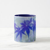 Japanse esdoorn in blauwe Mok (Midden)