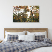 Japanse esdoorn in de herfst II Canvas Afdruk (Insitu (Slaapkamer))