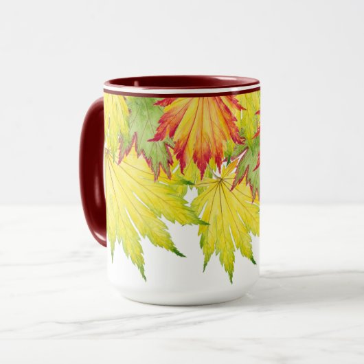 Japanse esdoorn op een Combo-Mok Mok (Voorkant links)