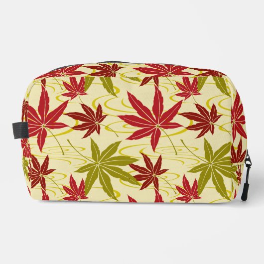 JAPANSE ESDOORN PATROON IN CREME TOILETTASJE (Voorkant)