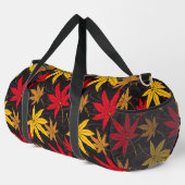 JAPANSE ESDOORN PATROON IN ZWART PLUNJEZAK (Rechterhoek)