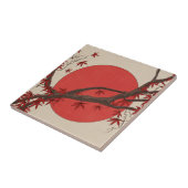 Japanse Esdoorn Tegeltje (Zijkant)