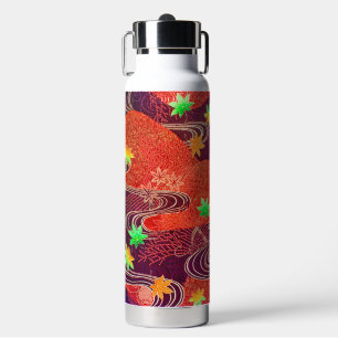 Japanse Esdoornblad Ontwerp Waterfles
