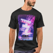 Japanse esthetica Vaporwave Tokyo Streetkleding T-shirt (Voorkant)