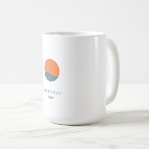 Japanse Esthetiek Zon en Zee Koffiemok