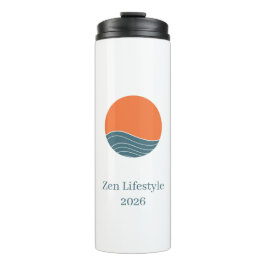 Japanse Esthetiek Zon en Zee Thermosbeker