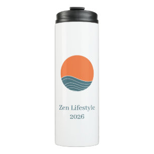 Japanse Esthetiek Zon en Zee Thermosbeker