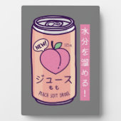 Japanse esthetische perziksap Drink Japan-Lov Fotoplaat (voorkant)