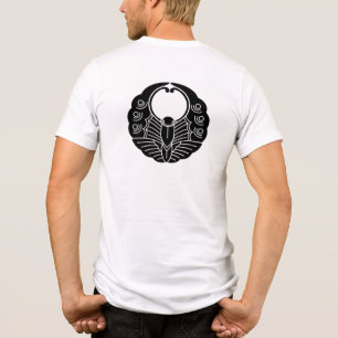 Japanse familie Crest-Butterfly Tri-Blend Shirt