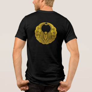 Japanse familie Crest-Butterfly Tri-Blend Shirt