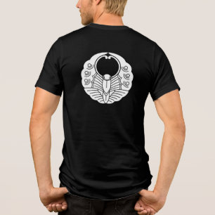 Japanse familie Crest-Butterfly Tri-Blend Shirt