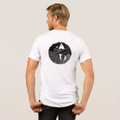 Japanse familie Crest-Carp Tri-Blend Shirt (Achterkant volledig)