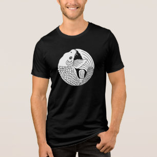 Japanse familie Crest-Carp Tri-Blend Shirt