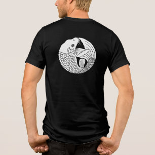 Japanse familie Crest-Carp Tri-Blend Shirt