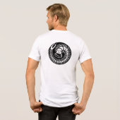 Japanse familie Crest-Centipede Tri-Blend Shirt (Achterkant volledig)