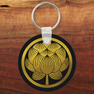 Japanse familie Crest-Lotus Sleutelhanger