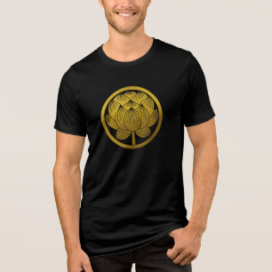 Japanse familie Crest-Lotus Tri-Blend Shirt