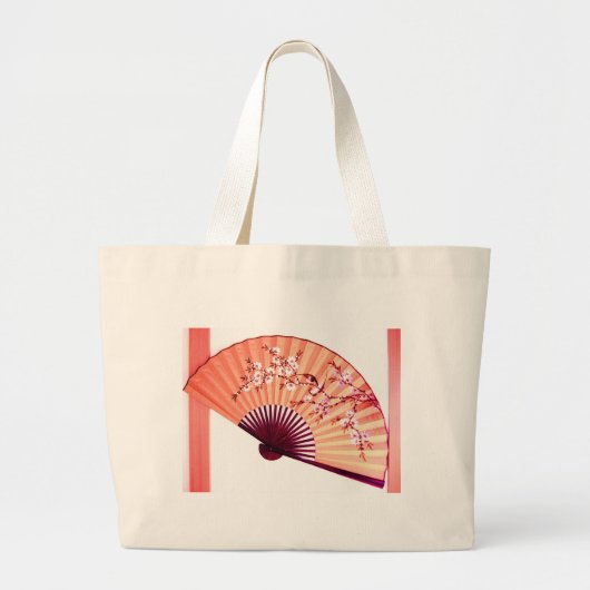Japanse Fan Bag Grote Tote Bag (Voorkant)
