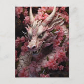 Japanse Fantasy Dragon Briefkaart (Voorkant)