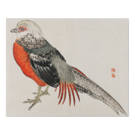 Japanse fazant van Kōno Bairei Imitatie Canvas Print