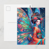 Japanse fee briefkaart (Voorkant / Achterkant)