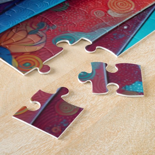 Japanse fee legpuzzel (Zijkant)