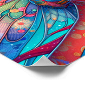 Japanse fee poster (Hoek)