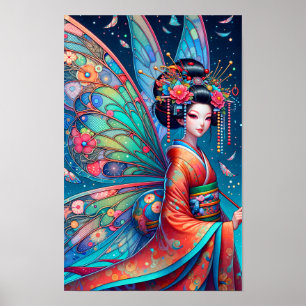 Japanse fee poster