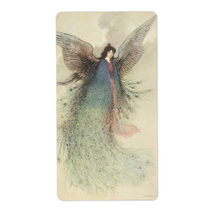 Japanse feiale Tale, de Moon Maiden Etiket