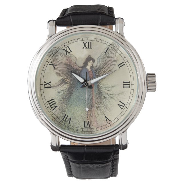  Japanse feiale Tale, de Moon Maiden Horloge (Voorkant)