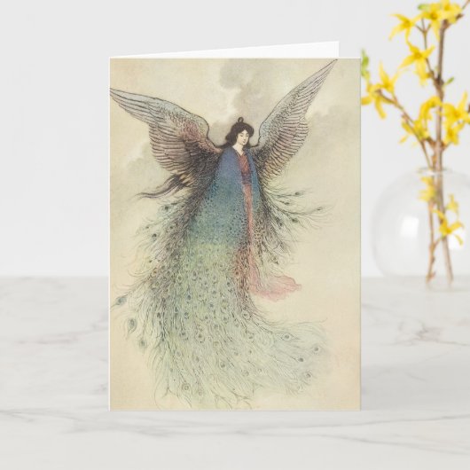 Japanse feiale Tale, de Moon Maiden Kaart (Gele Bloem)