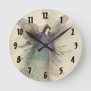  Japanse feiale Tale, de Moon Maiden Ronde Klok