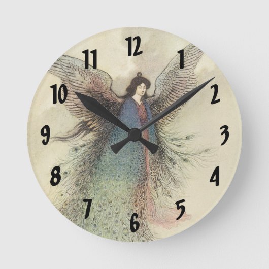  Japanse feiale Tale, de Moon Maiden Ronde Klok (Voorkant)