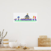 Japanse festivals. poster (Keuken)