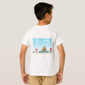 Japanse festivals. t-shirt (Achterkant volledig)