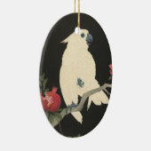  Japanse fijne kunst | Cockatau Keramisch Ornament (Rechts)