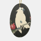  Japanse fijne kunst | Cockatau Keramisch Ornament (Links)