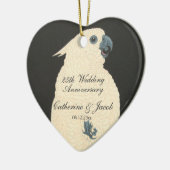  Japanse fijne kunst | Cockatau Keramisch Ornament (Links)