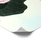  Japanse fijne kunst Lotus Flower Poster (Hoek)