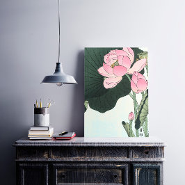  Japanse fijne kunst Lotus Flower Poster