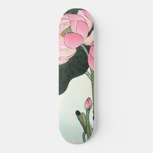  Japanse fijne kunst | Lotus Flower Skateboard (Voorkant)