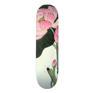 Japanse fijne kunst   Lotus Flower Skateboard