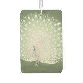  Japanse fijne kunst | Pacock op maat Luchtverfrisser (Achterkant)