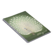  Japanse fijne kunst | Pacock op maat Notitieboek (Rechterzijde)