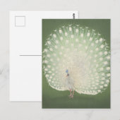  Japanse fijne kunst | Peacock Briefkaart (Voorkant / Achterkant)