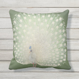  Japanse fijne kunst | Peacock Buitenkussen