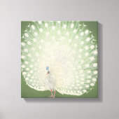  Japanse fijne kunst | Peacock Canvas Afdruk (Voorkant)